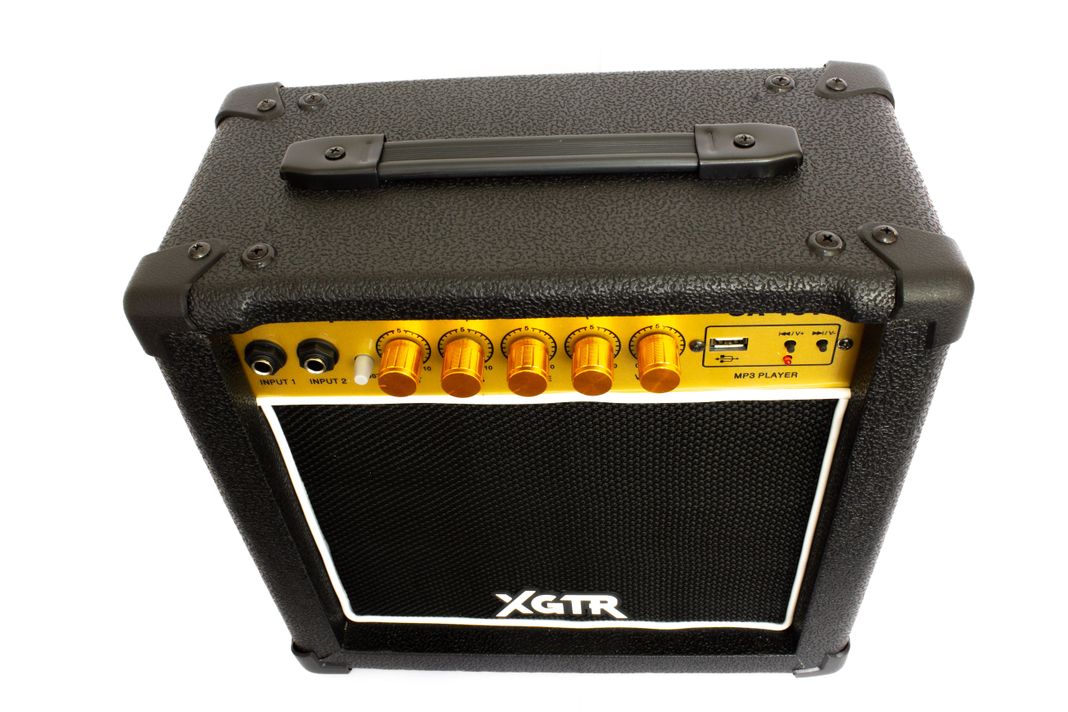 Amplificador XGTR de guitarra eléctrica 15W GA-15T-3