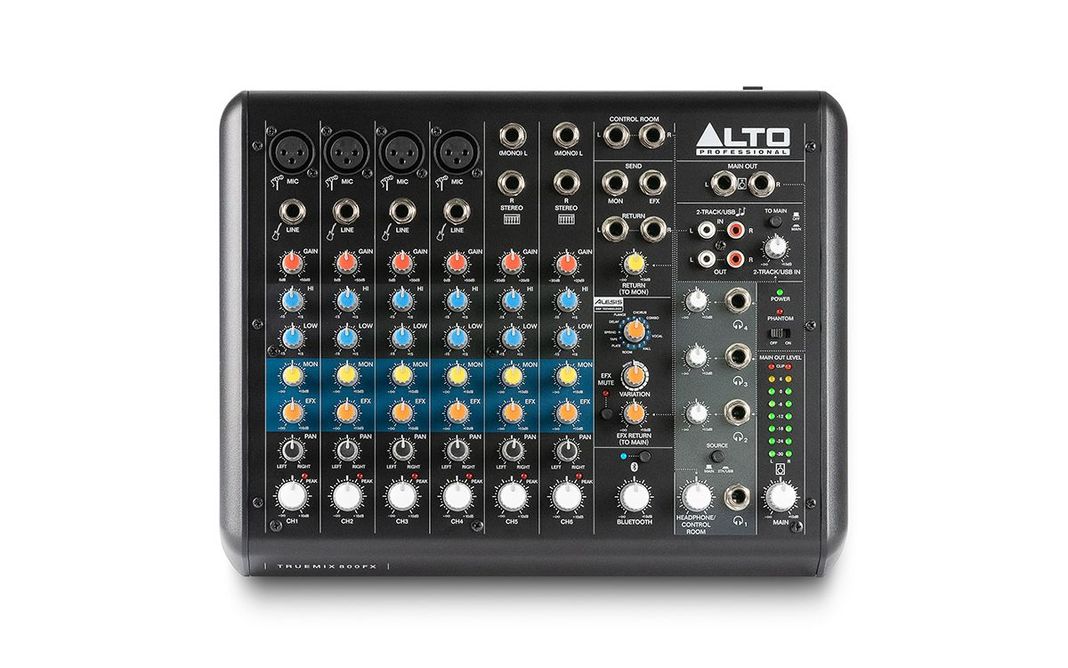 Mezclador Análogo 8 Canales Truemix 800 FX Alto Profesional-1