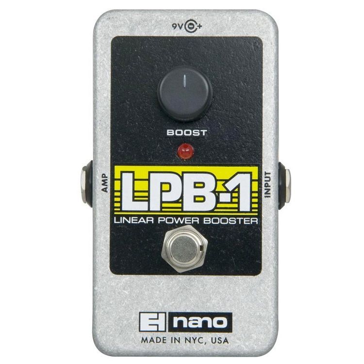 Pedal de Efectos Overdrive/Booster Electro-Harmonix LPB-1 Gris