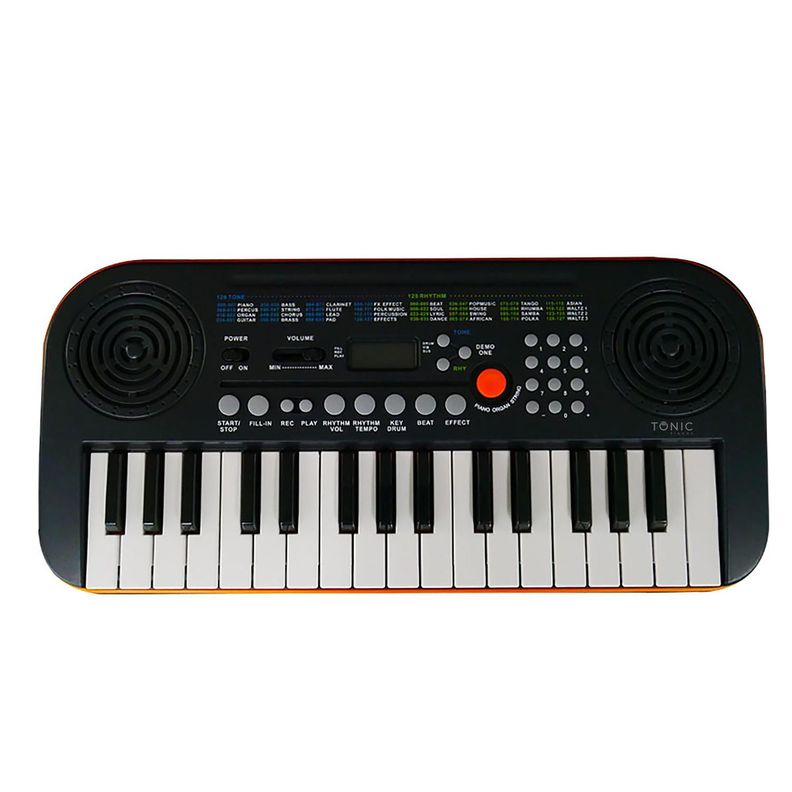 Teclado Musical Piano 32 Notas Ton-500 Tonic Negro