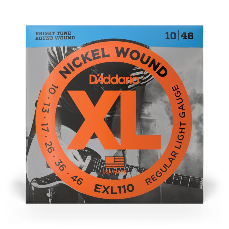 Set de cuerdas Guitarra Eléctrica XL Reg Lite EXL110 Daddario-1