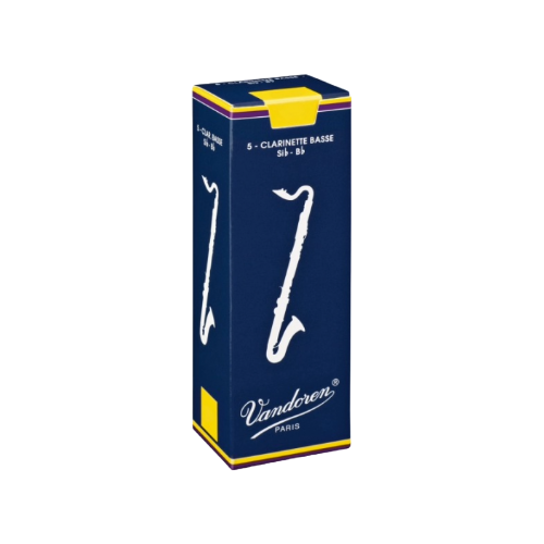 Cajas de cañas Clarinete Bass TRADICIONAL Nº3.5 Vandoren-0