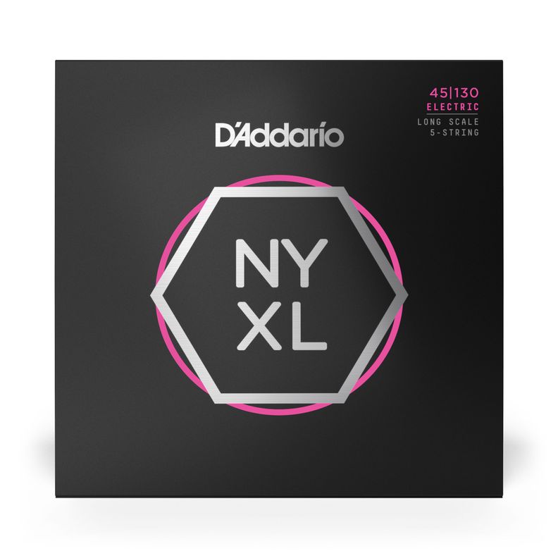 Set de cuerdas Bajo Nyxl 45-130 Long 5Str NYXL45130 Daddario-1