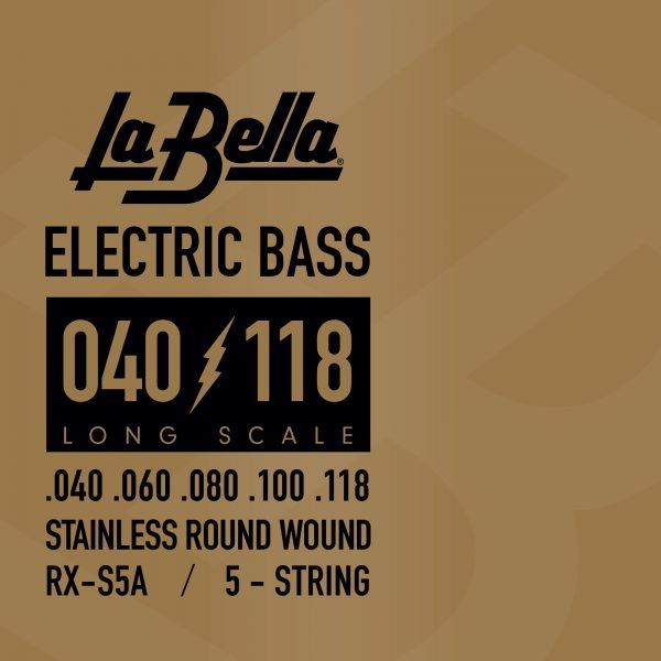 Set de cuerdas para bajo Labella Rx-s5a 40-118-0