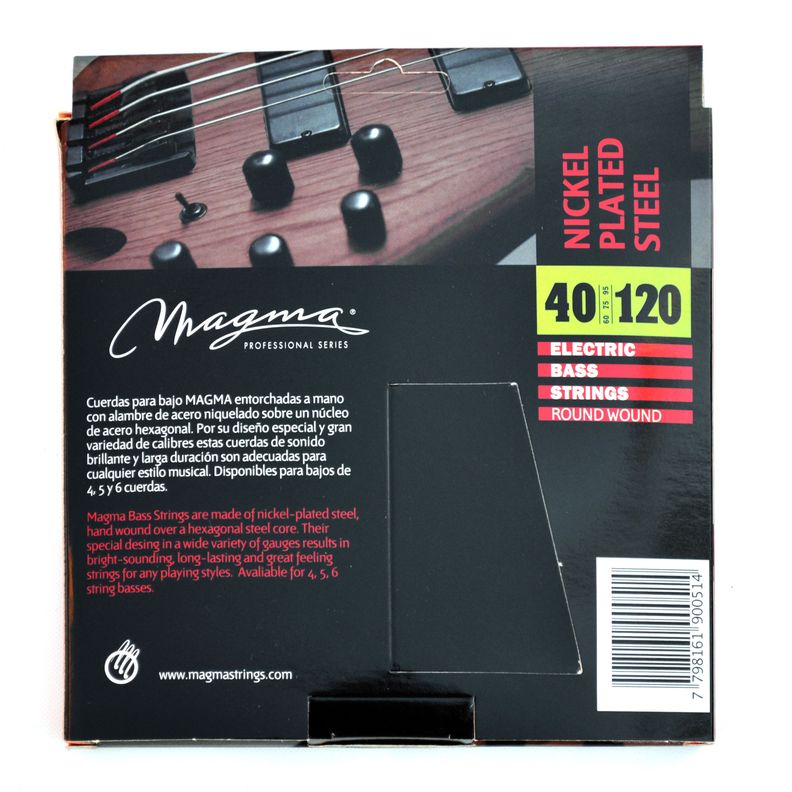 Set de Cuerdas Bajo Eléctrico  BE145N Magma-1