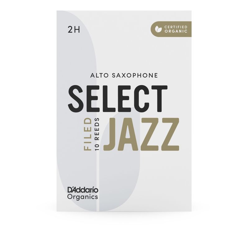 Cañas Saxo Alto 2H Organic Select Jazz Pack 10 Daddario-2