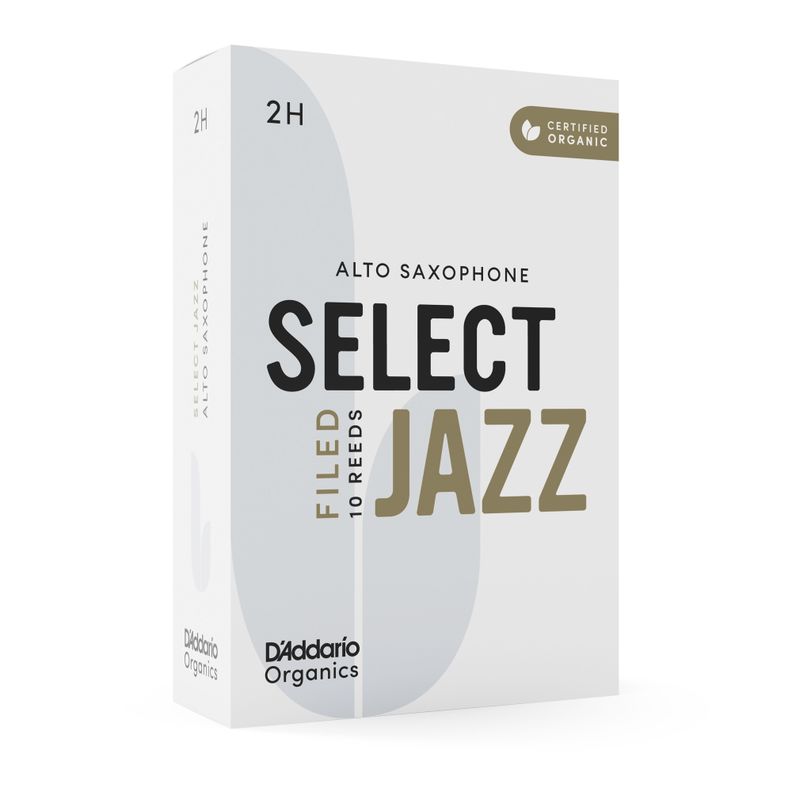 Cañas Saxo Alto 2H Organic Select Jazz Pack 10 Daddario-4
