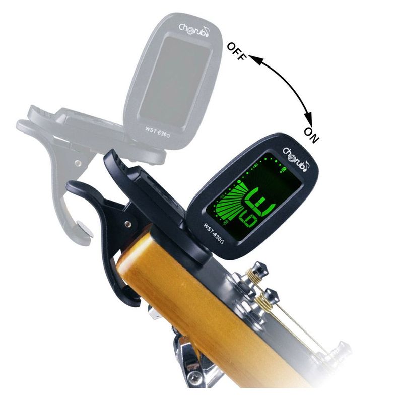 Afinador para Guitarra Cherub WST-630G-1