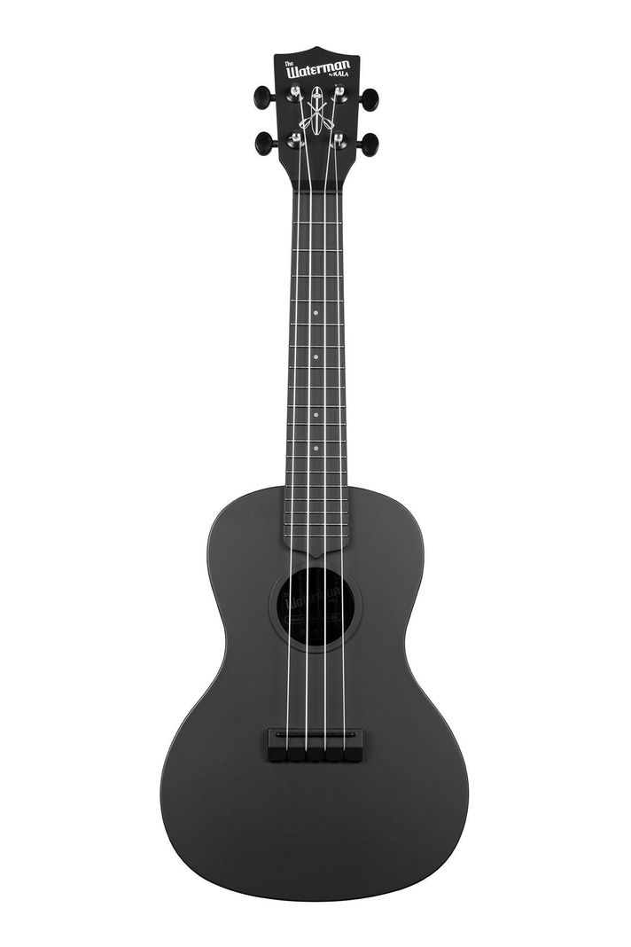 Ukelele Concierto Kala Waterman Matte Black Ka-Cwb-Bk-0