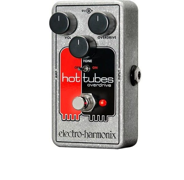 Pedal Overdrive Hot Tubes Electro Harmonix Gris