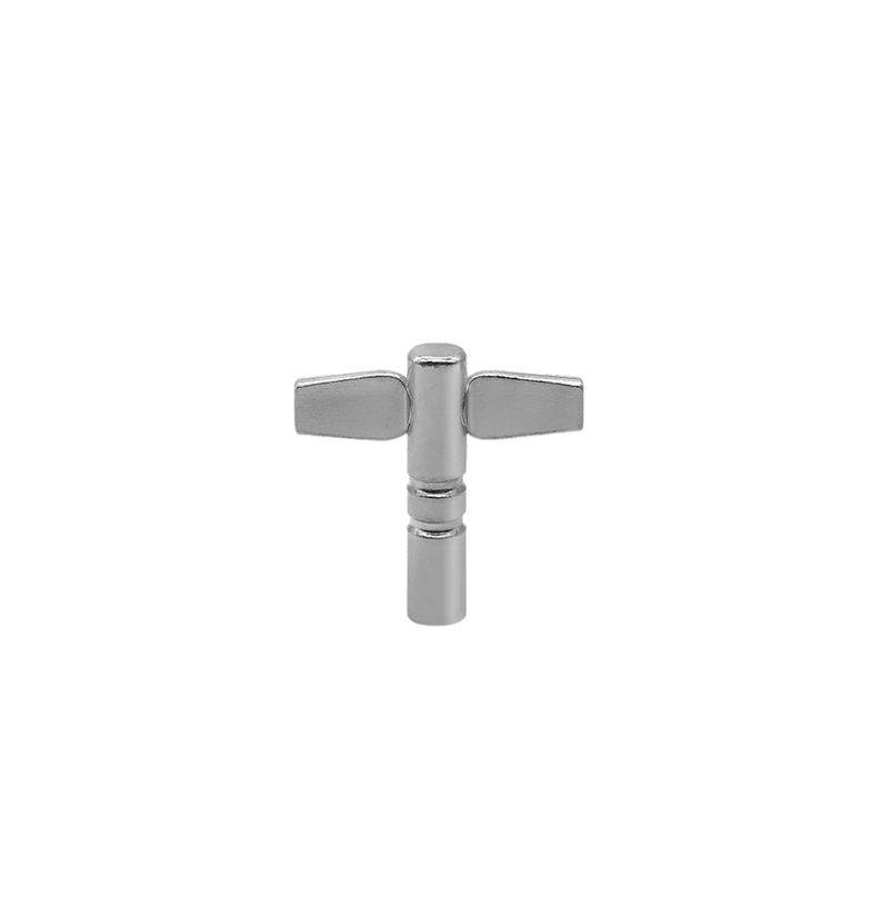 Llave de Afinacion de Bateria 5556 Liverpool Plateado Metalico