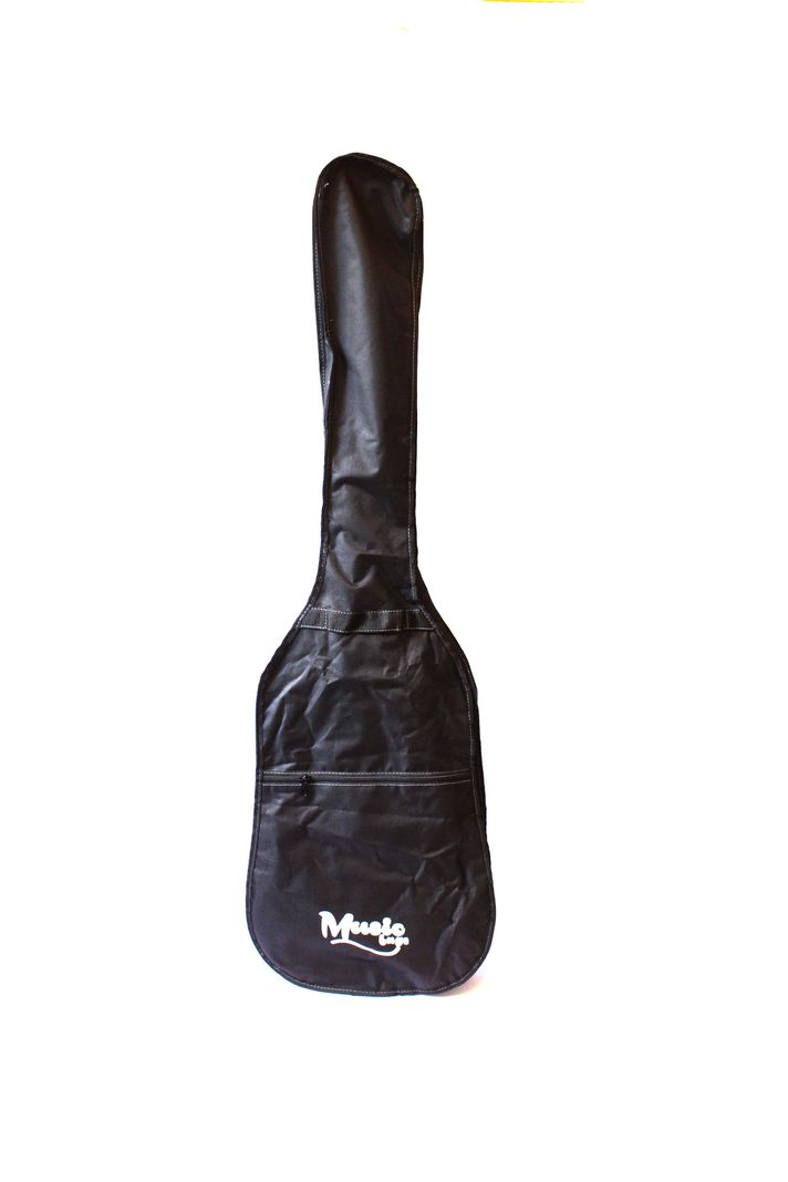 Funda Guitarra Electrica Music Bag Nylon Negra Mub-41E-0