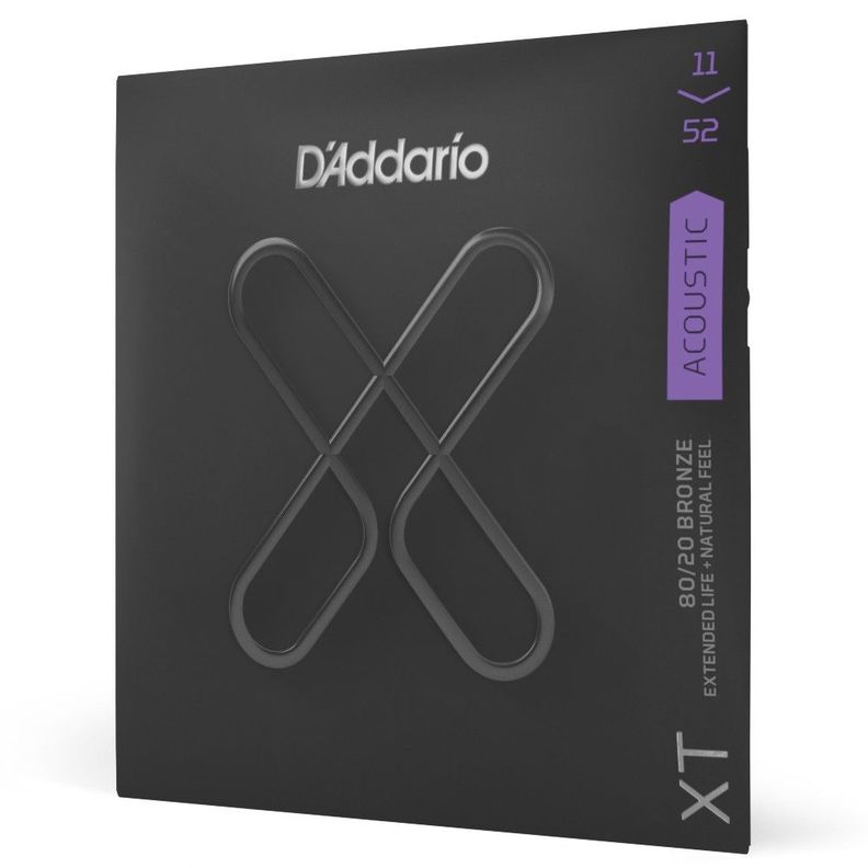 Set de cuerdas Guitarra Acústica Bronze XT 80/20 Cst Light XTABR1152 Daddario-1