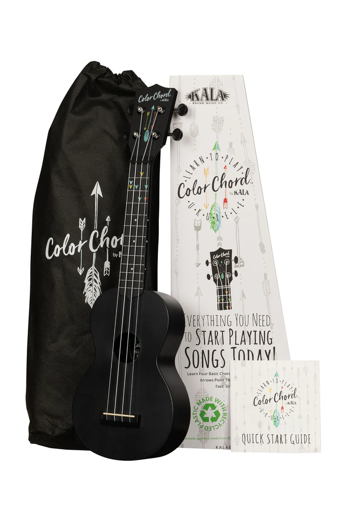 Ukelele LTP Color KALA-R-LTP-CC-S Chorda Recycled Kala Negro