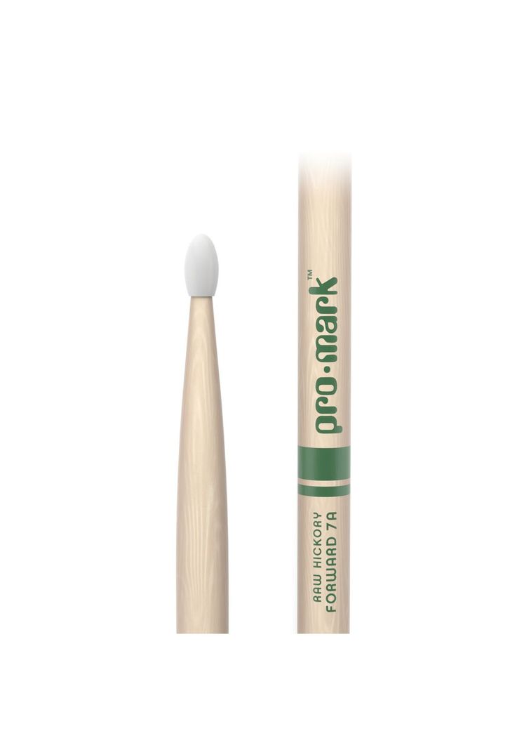 Baquetas 7A Raw Nylon Hickory Forward Pro Mark-2