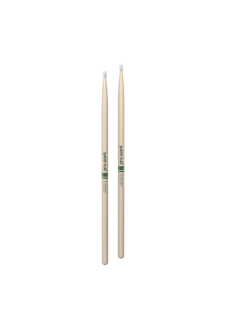 Baquetas 7A Raw Nylon Hickory Forward Pro Mark-3