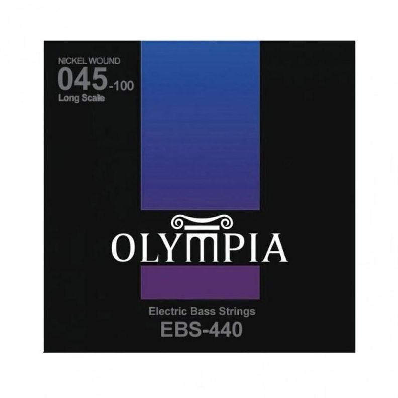 Pack 3 Set De Bajo 4 Cuerdas Olympia Ebs-440-2