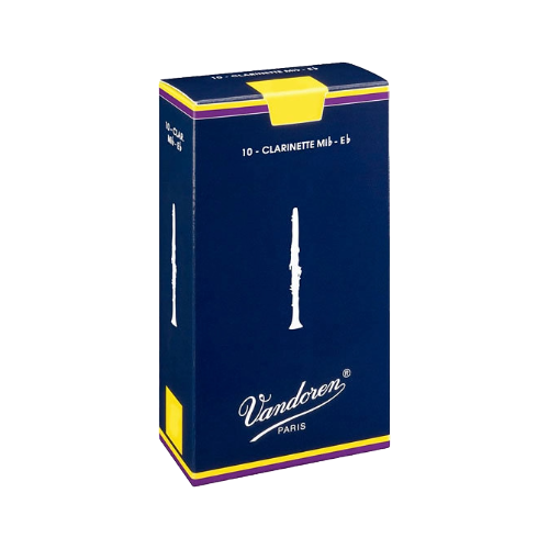 Cajas de cañas Clarinete Mib TRADICIONAL Nº3.5 Vandoren-0