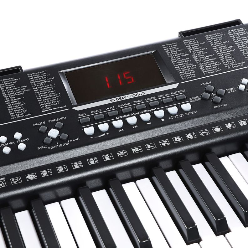 Teclado Tonic De 61 Teclas Ton-630 + Stand-3