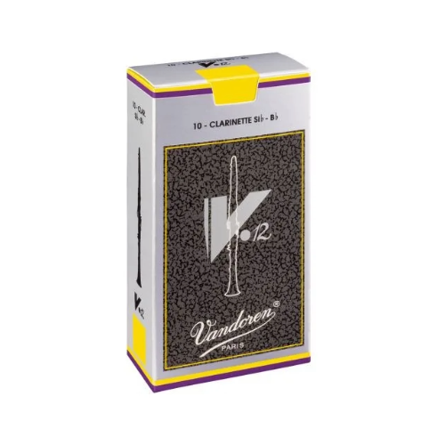 Cajas de canas Clarinete Sib V.12 No2.5 CR1925 Vandoren Beige Natural
