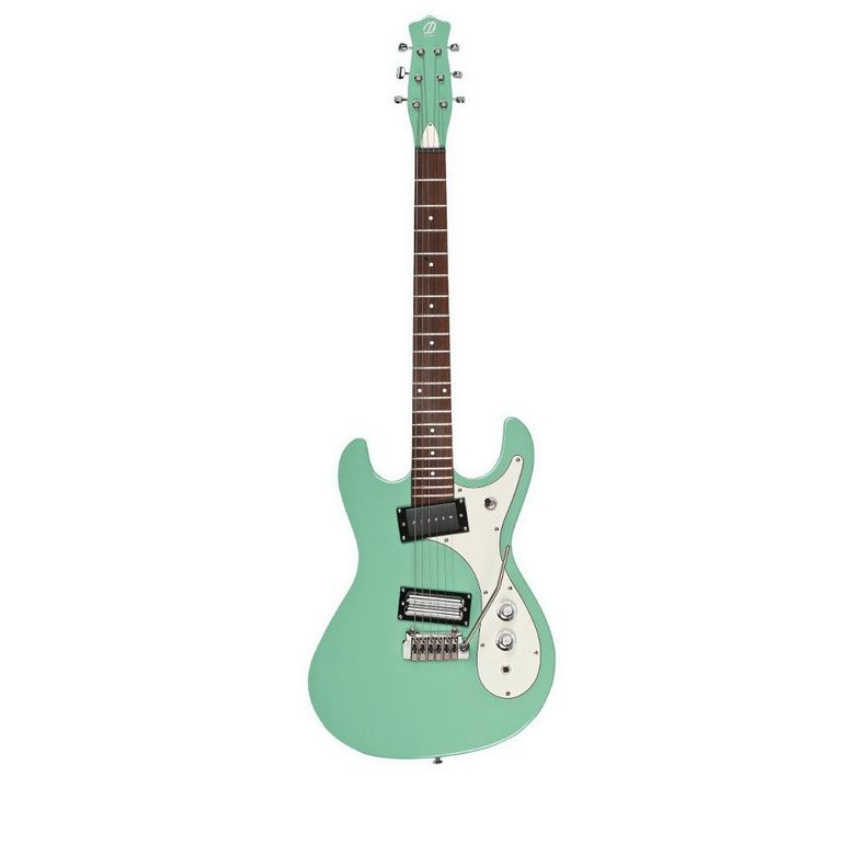 Guitarra Eléctrica Danelectro 64 Dark Aqua-0