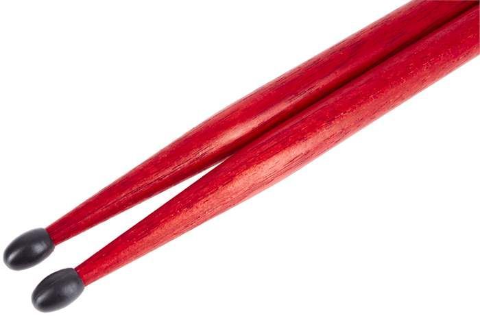 Baquetas Vic Firth 5A NOVA Red Punta de Nylon-2