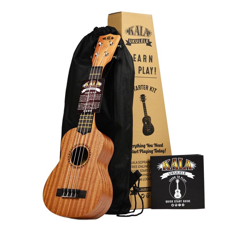 LTP-S Pack Ukelele Kala Soprano Starter Kit Cafe