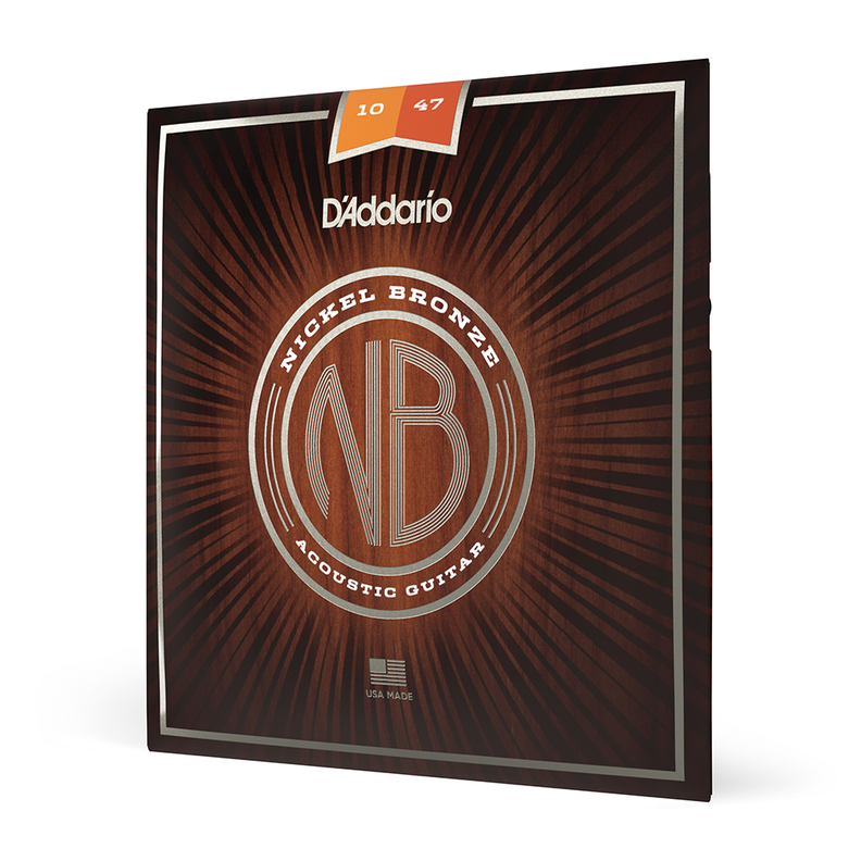 Set Cuerdas Guitarra Acustica 10-47 NB1047 Daddario Bronce