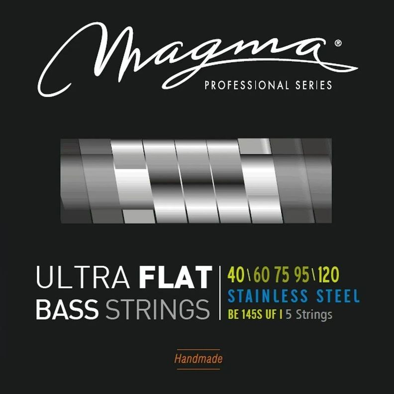 Set de Cuerdas Bajo Eléctrico UltraFlat BE145SUF Magma-0
