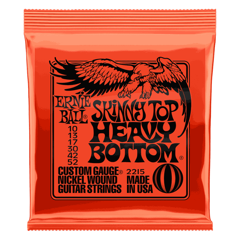 SET DE CUERDAS ERNIE BALL SKINNY TOP HEAVY BOTTOM 10 – 52-0