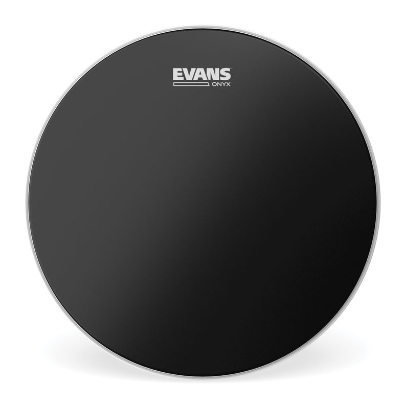 Parche 12 ONYX 2-PLY CTD Evans Negro