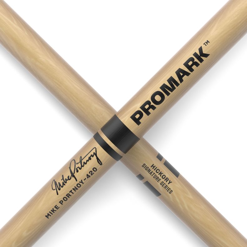 Baquetas 420 Mike Portnoy Nylon Signature TX420N ProMark-4