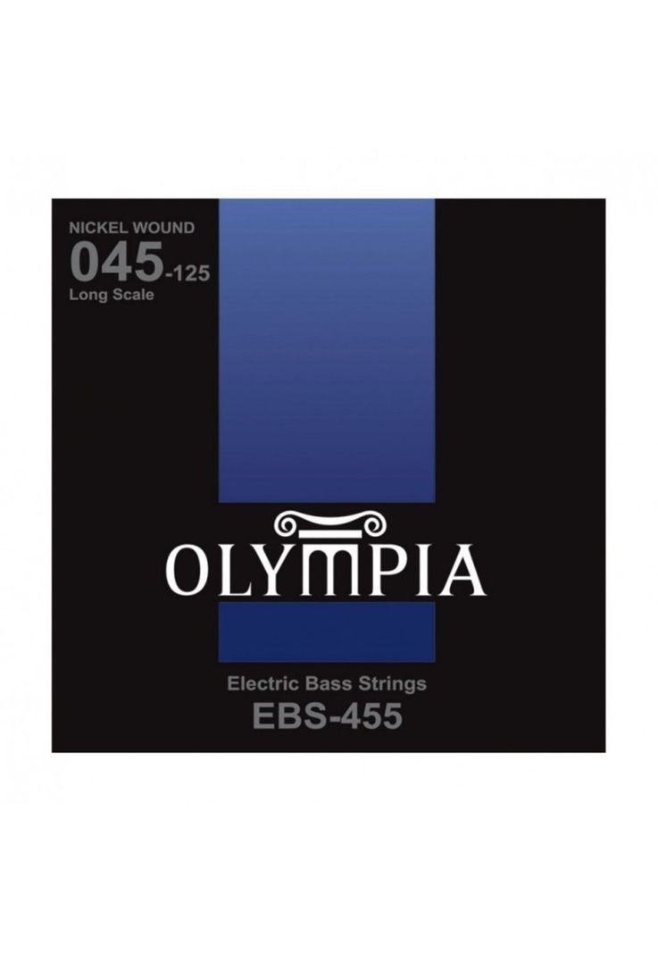 Pack 3 Set De Bajo 5 Cuerdas Olympia Ebs-455-1