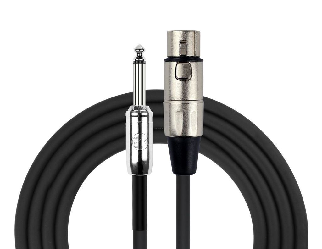 Cable Microfono Xlr (H)- Plug 10M Mpc-282Pn-10 Kirlin Negro