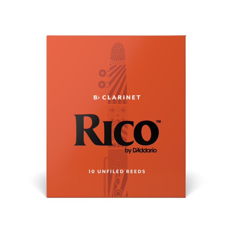 Caña Clarinete Bb 2.5 pack 10 Rico RCA1025 Daddario-1