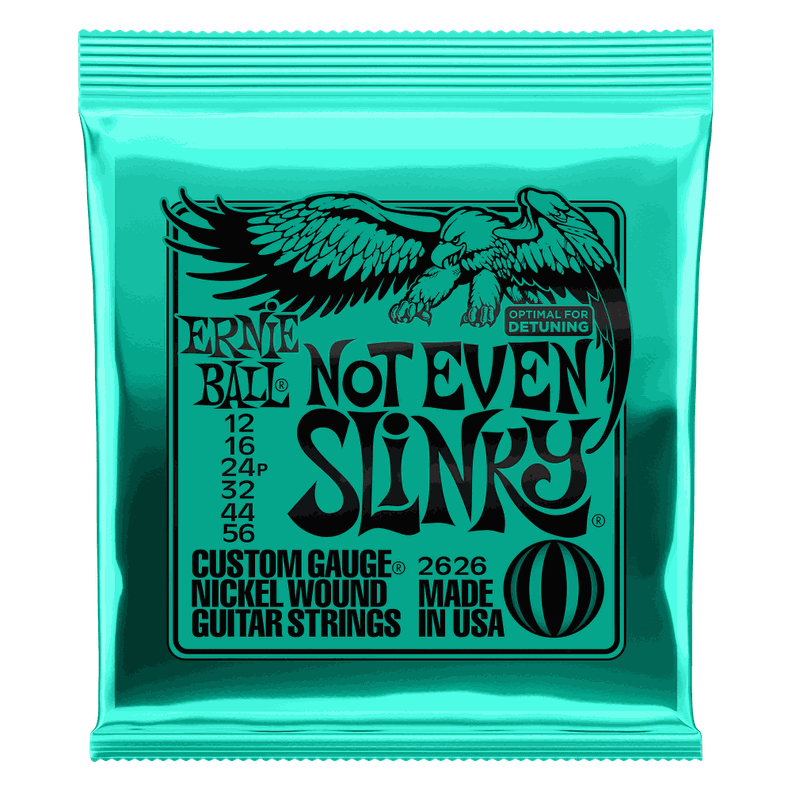 Cuerdas Guitarra Eléctrica Not Even Slinky Ernie Ball 12-56 2626-0