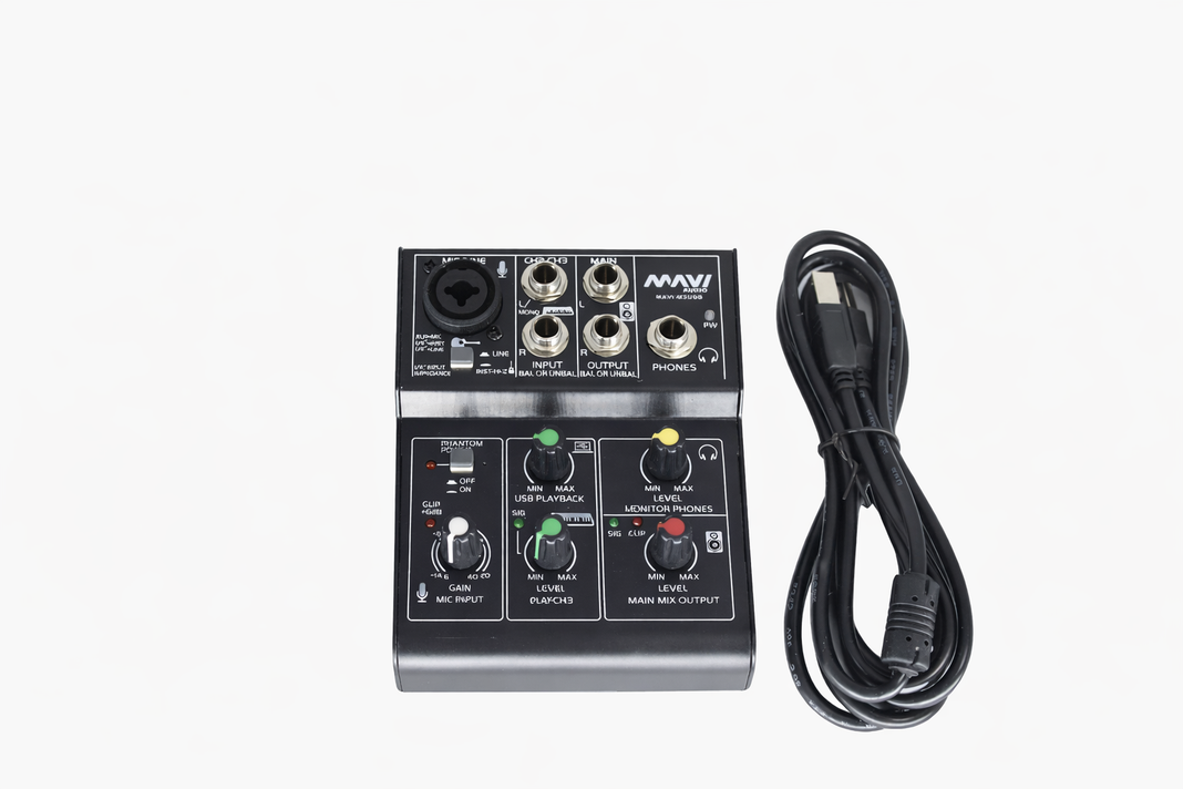 Mixer M3Usb Mavi Negro