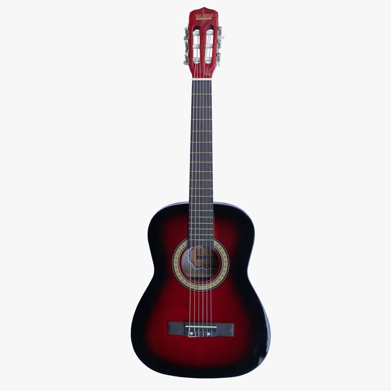 Guitarra Acústica para Niño Bilbao BIL-12-RD + Funda-0