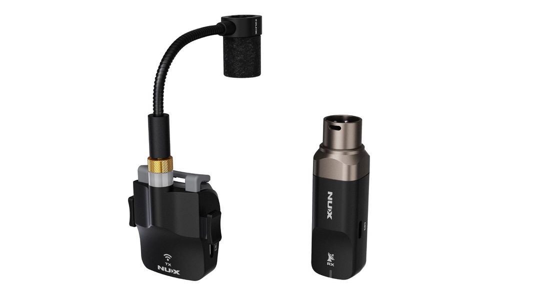 Sistema Inalambrico NUX para Instrumentos de Viento B-6 Negro