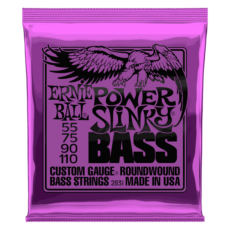 Cuerdas Bajo Eléctrico Power Slinky 55-110 Ernie Ball 2831-0