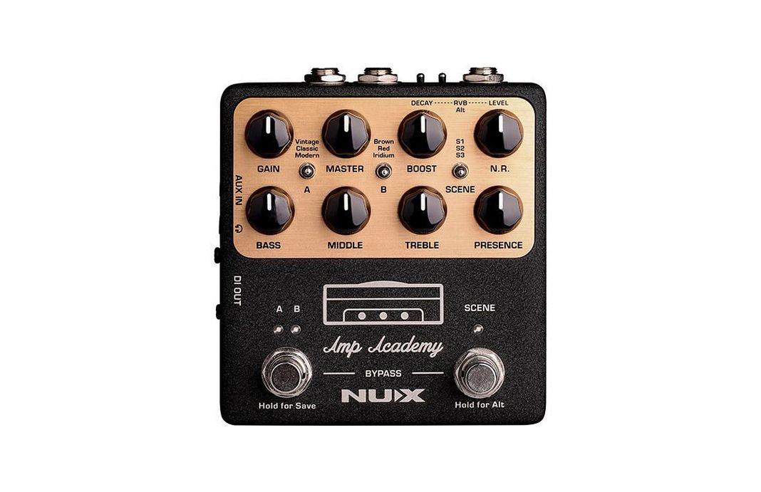 Simulador de Amplificador NUX para Guitarra Academy NGS-6-0