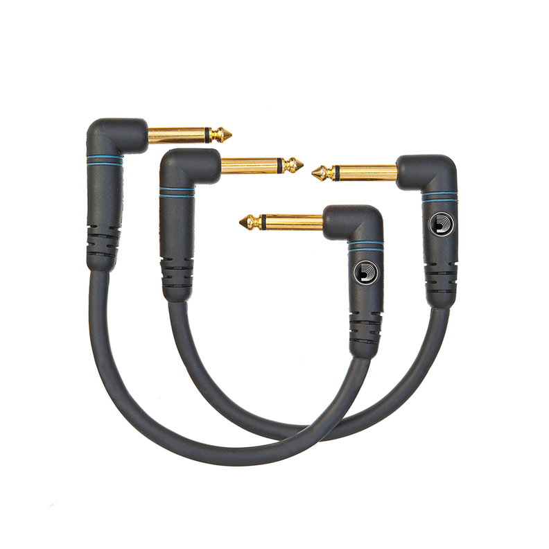 Cable Patch TS-1/4  1,5mts. PW-PRA-205 Daddario Negro