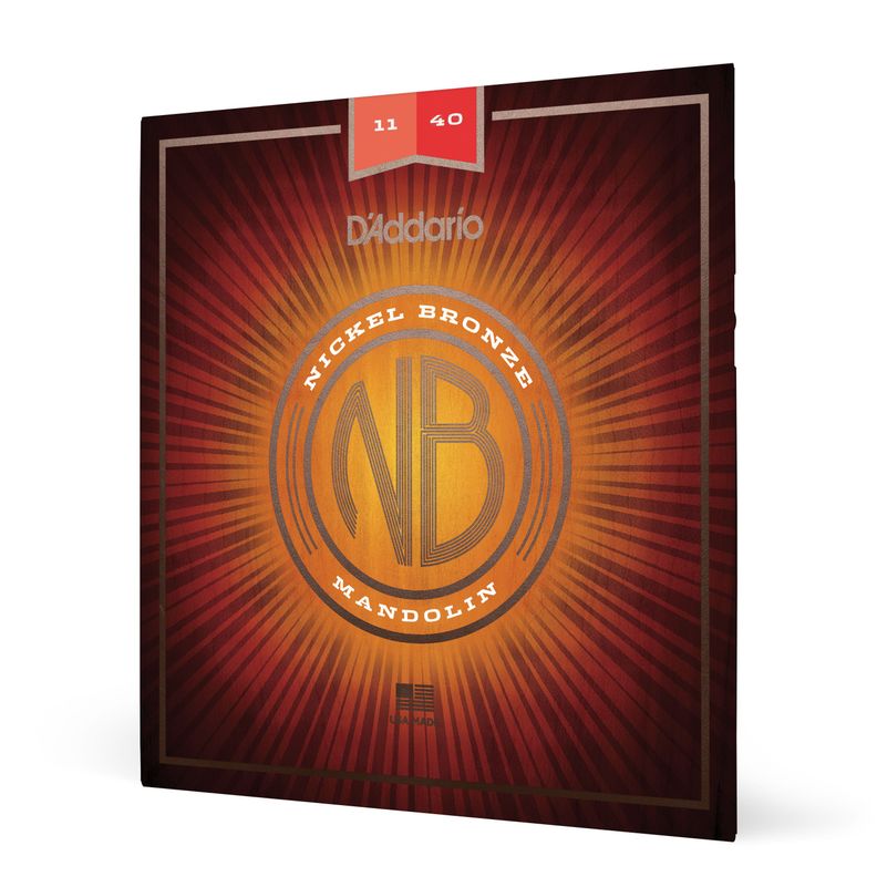 Set de cuerdas Mandolín Bronze Med NBM1140 Daddario-0