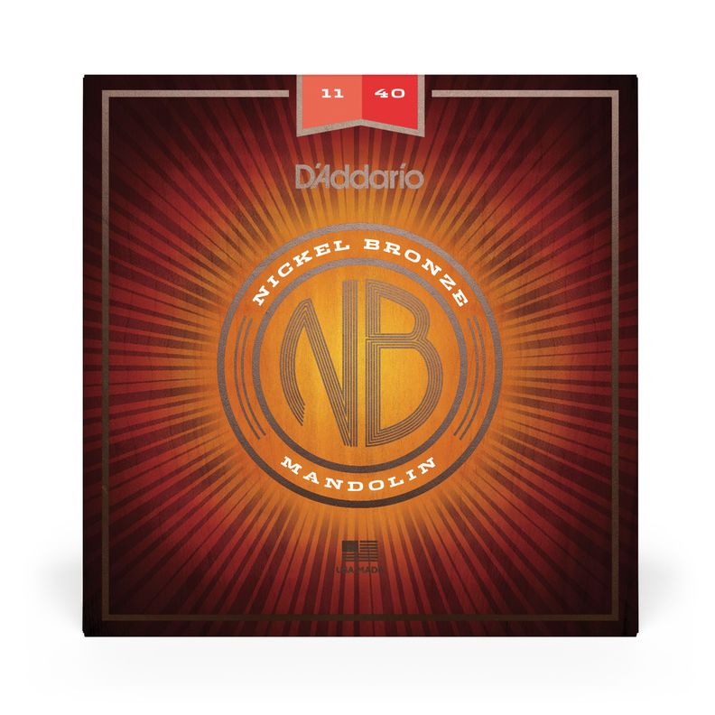 Set de cuerdas Mandolín Bronze Med NBM1140 Daddario-1