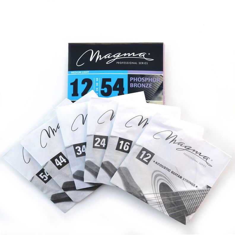 Set Cuerdas Guitarra Acustica GA140PB Magma-3