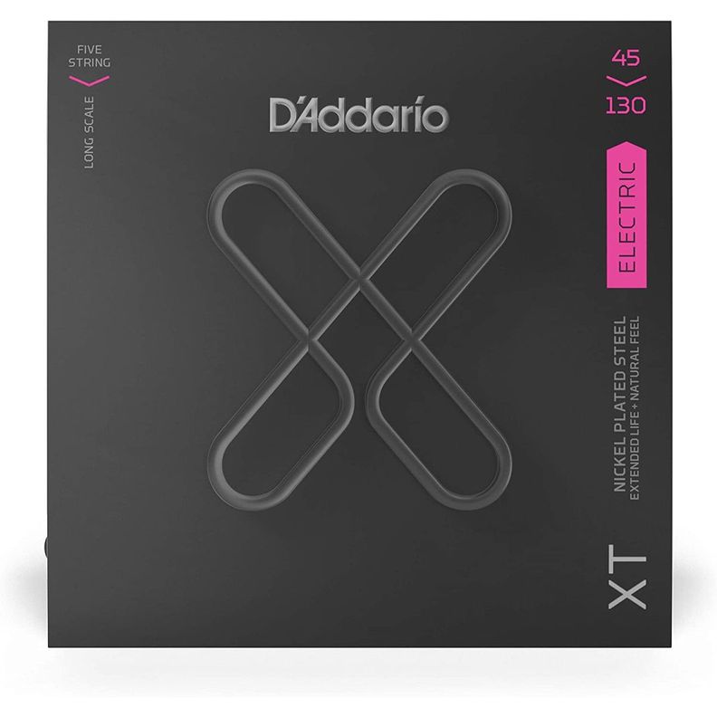Set de cuerdas Bajo XT NKL 45-130 Long XTB45130 Daddario-1