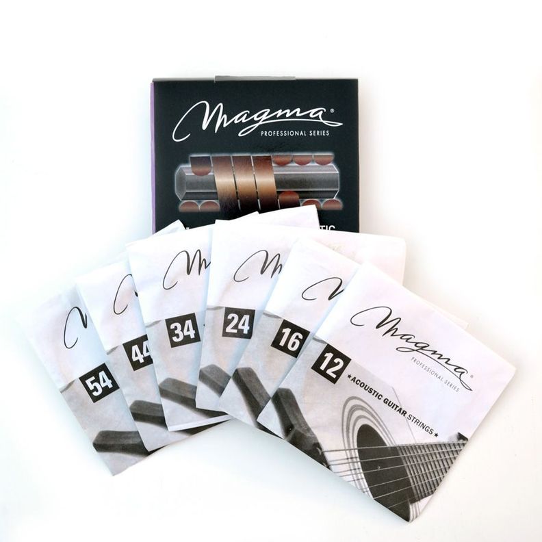 Set Cuerdas Guitarra Acustica Flat GA140PBF Magma-3