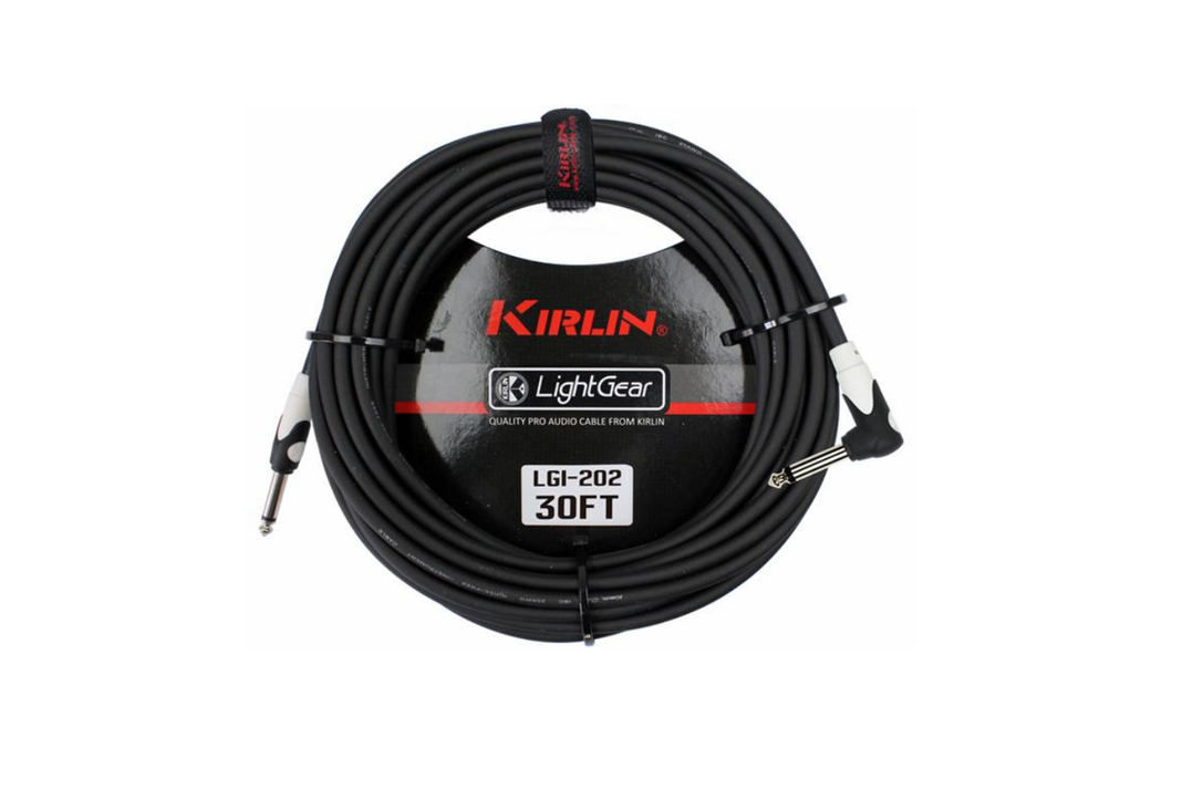 Cable Instrumento Estandar 6M Negro Plug Lgi-202-6
