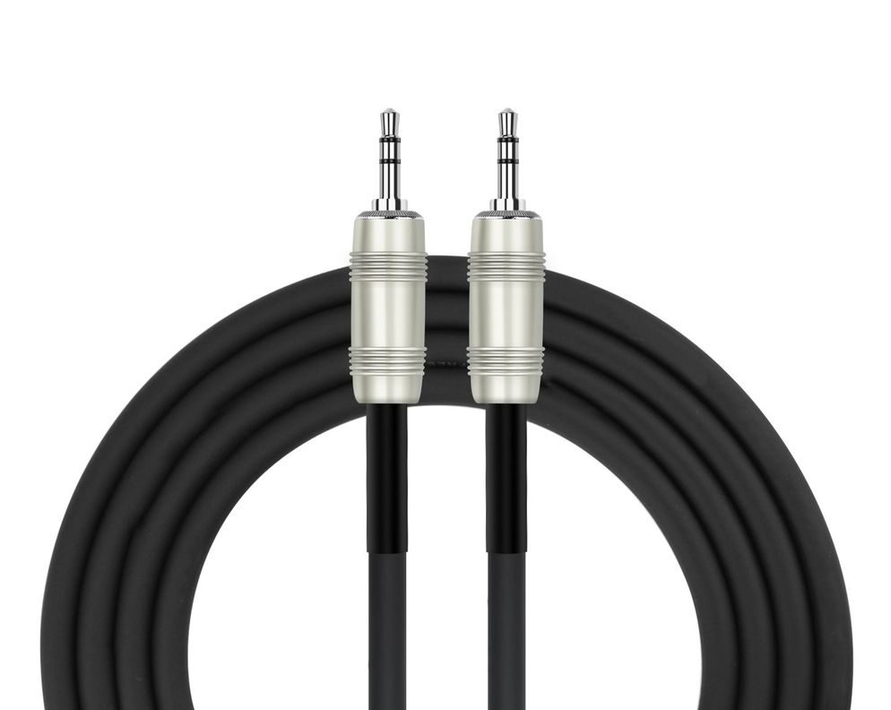 Cable Miniplug-Miniplug 2M Ap-468Pr-2 Negro