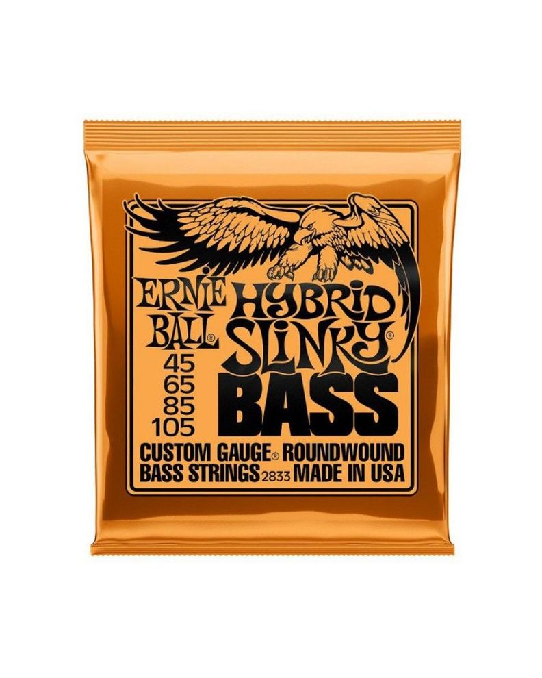Set de Cuerdas Ernie Ball Bajo Electrico Hybrid Slinky 45-105 2833 -0